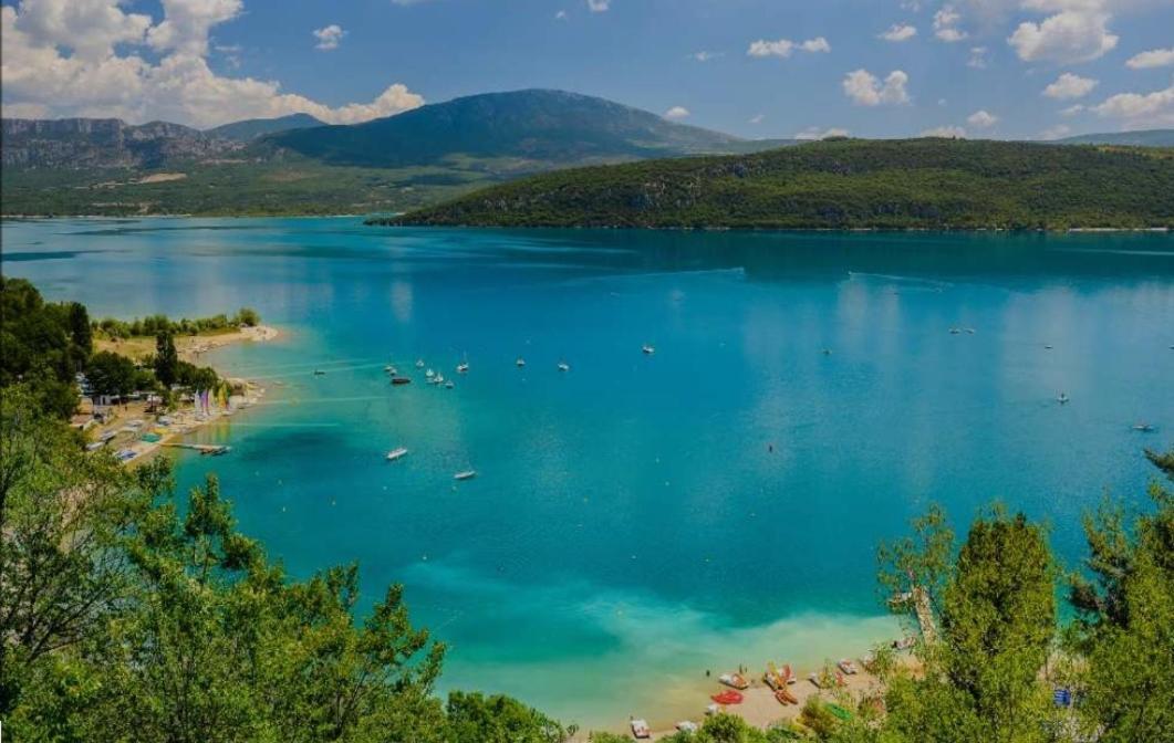 Camping, Mobil Home Equipe Proche Du Lac De Sainte Croix Et Des Gorges Du Verdon Eksteriør bilde